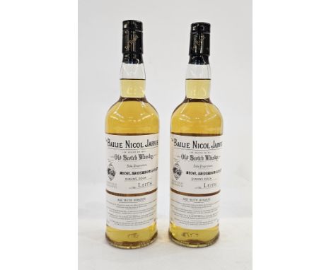 Two bottles of The Bailie Nicol Jarvie blend of old scotch whisky, 70cl, 40% vol (2)