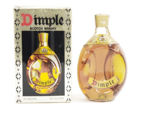 John Haig &amp; Co dimple old blended scotch whisky, 70 proof, 26 2/3 fl oz