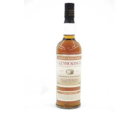 Glenmorangie Sherry wood finish single Highland malt Scotch whisky, 43% vol, 70cl&nbsp;