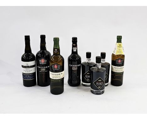 A Maynard's 2011 late bottled vintage port, 75cl, 20% vol, a Taylor's First Estate port, 100cl, 20% vol, Cockburn's Special R