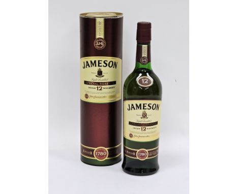 Single bottle of Jameson Triple Distilled Special Reserve Irish 12 year old whisky, in Sherry Wood, 700ml, 40%, in original b