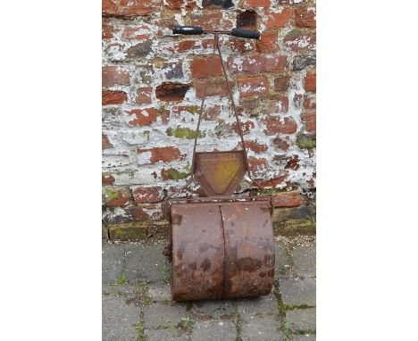 Cast &amp; wrought iron garden roller