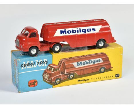 Corgi Toys, 1110 Mobilgas Petroltanker, Great Britain, 1:43, Druckguss, Okt Z 1-, Z 1-