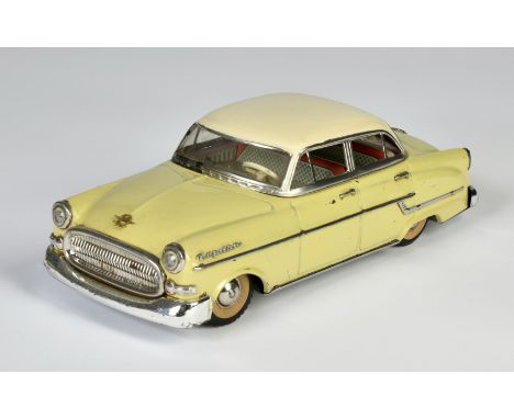 Gama, Opel Kapitän, W.-Germany, 25 cm, Blech, Friktion ok, min. LM, Dach neu lackiert, sonst Z 2