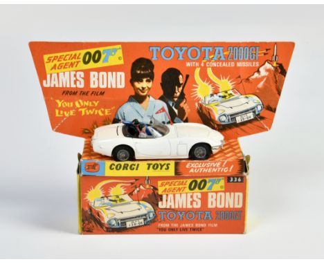 Corgi Toys, Toyota 2000 James Bond Auto, England, 1:43, Druckguss, Z 1-2