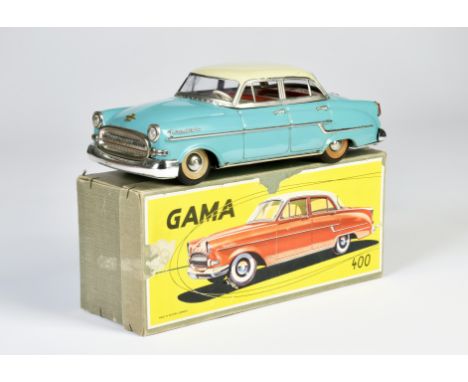 Gama, Opel Kapitän, Blech, 26 cm, Friktion ok, Okt Z 2, Z 1-