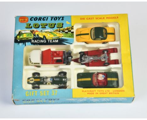 Corgi Toys, Lotus Racing Team Gift Set 37, Great Britain, 1:43, Okt, Z 1