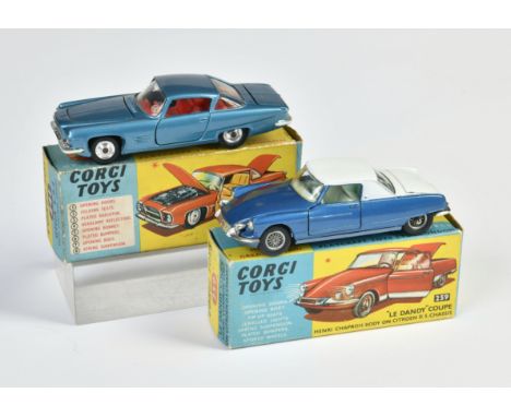 Corgi Toys, Ghia L.6.4 &amp; 259 Le Dandy Coupe, Great Britain, 1:43, Okt Z 1-, Z 1-