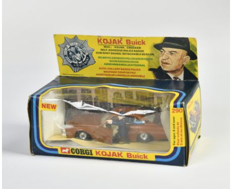 Corgi Toys, 290 Kojak Buick, England, Druckguss, Okt, Z 1-2