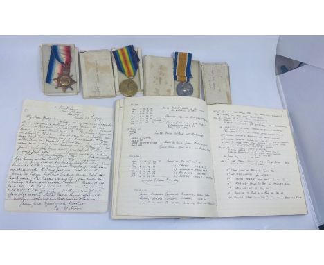 WW1 Medal group to Capt. G W Watson of the Royal Army Medical Corps 1914 - 15 Star, 1914 - 18 War Medal &amp; Victory Medal w
