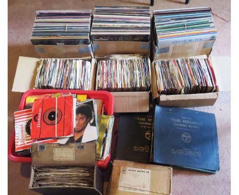 Large collection of records , 33 , 45 and 78rpm , mostly dating to the 1970sto include the Rolling Stones , Elton John and ma