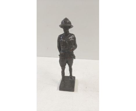 Sydney March - a bronze figure of Field Marshall Lord Roberts on a rectangular base, 23cm highLocation: 6.1If there is no con