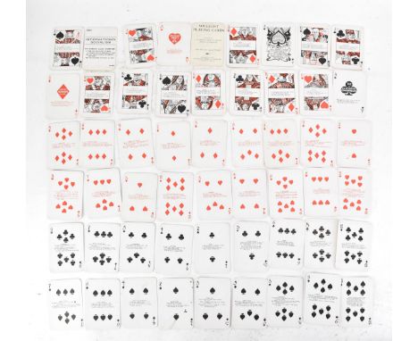 A deck of 'Socialist Playing Cards' designed by L.H.Marcy, Mary E.Marcy and R.H Chaplin, copyright 1908 by Charles H. Kerr & 