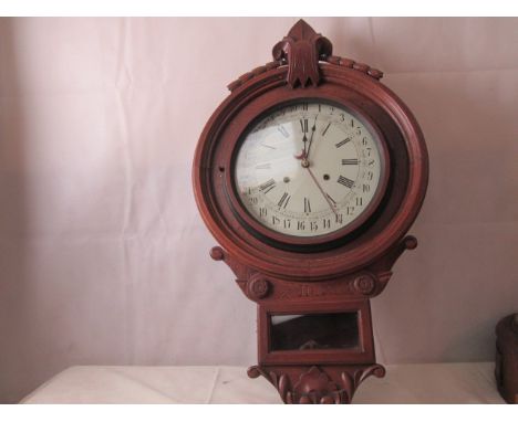 A large calendar wall clock