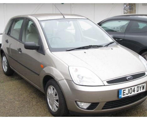 A Ford Fiesta Ghia semi-automatic 5 door hatchback 1388cc petrol engine, approx 10,000 miles from new full service history & 