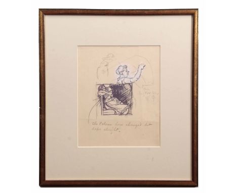 Yoshijiro Urushibara (1888-1953) After a Frank Brangwyn Sketch, woodcut, 26 x 22cm (from the portfolio of "Leaves from the Sk