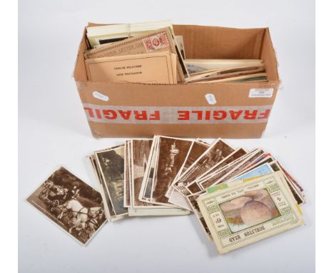 Collection of postcards, mainly architectural and topographical view, loose.