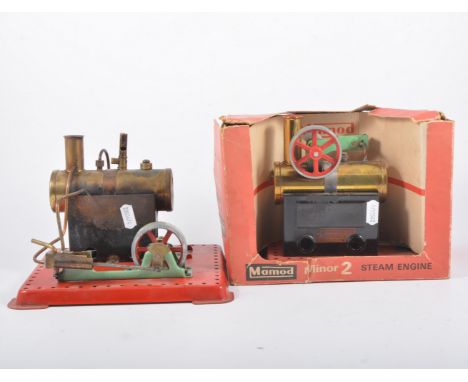 Mamod Minor 2 Steam Engine, and another Mamod engine. (2)