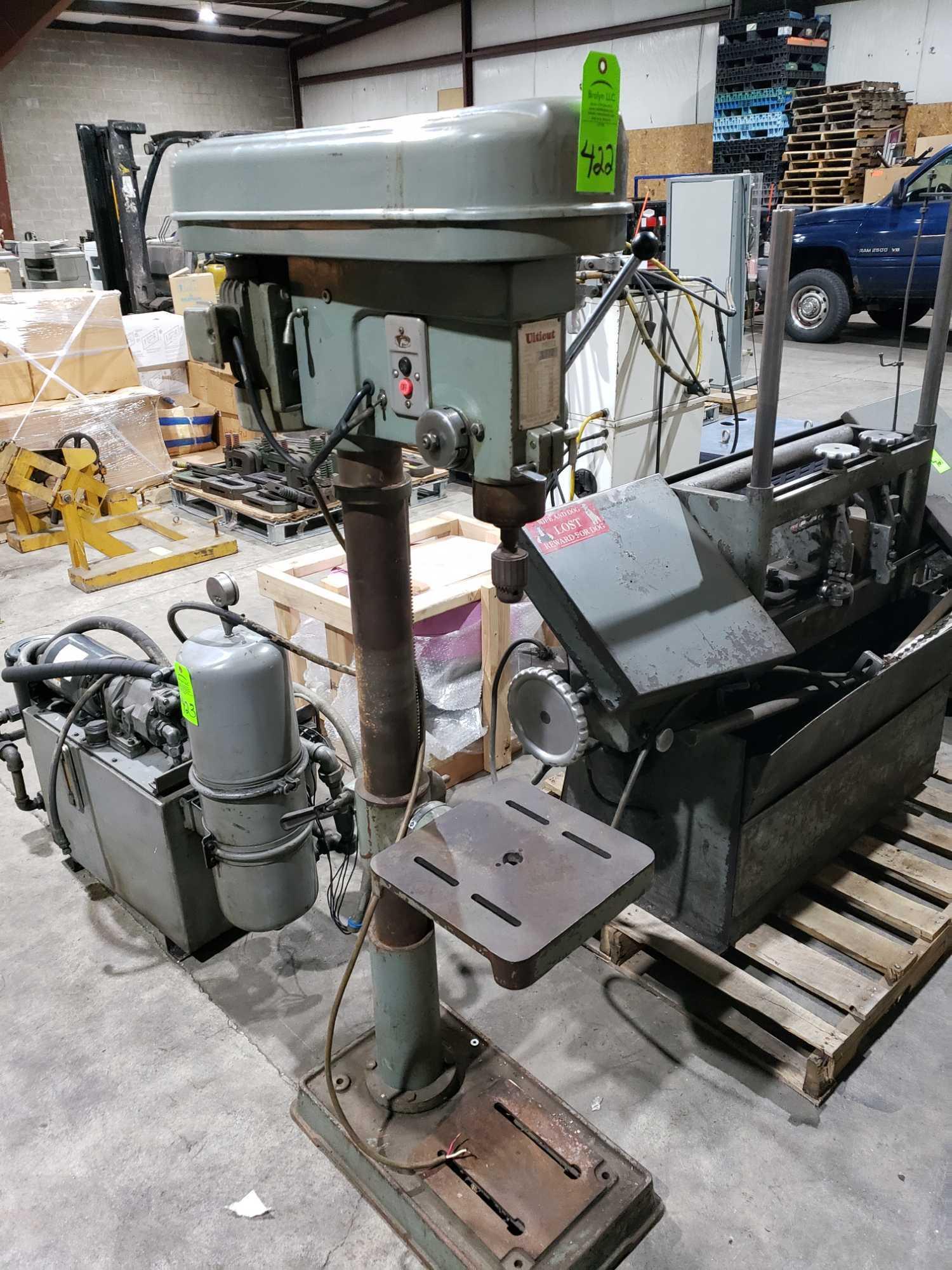 Continental Ulticut drill press. Model DPF-17-1000. (Lot located at 500 ...