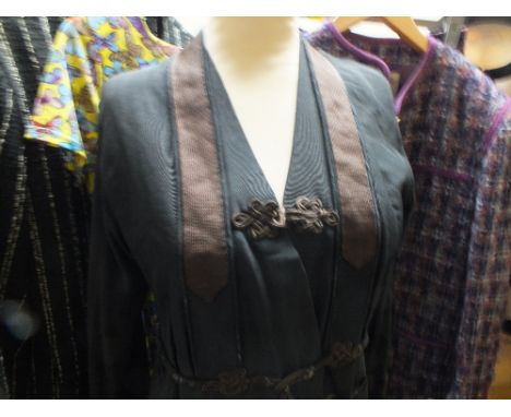 A COLLECTION OF LADIES MODERN AND VINTAGE CLOTHING, various styles and periods to include a Lace of London 2pc suit, examples