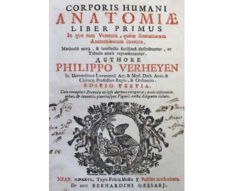 Verheyen,P.: Corporis humani Anatomiae liber primus... editio tertia... Supplementum Anatomicum sive anatomiae corporis human