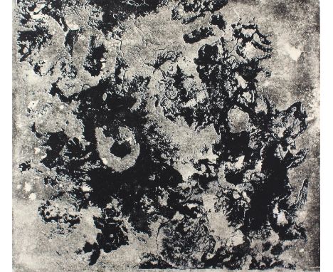 Steffens, Hans Hermann: (1911 Altona - Gordes 2004). Ablagerungen. Lithographie (23/25). 1961. 50 x 70 cm. Sign. u. dat. - No