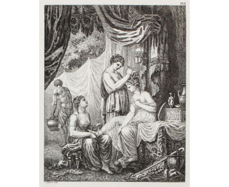 Gessner, Salomon: (1730 Zürich 1788). Paysages dédiés A Mr. Watelet Auteur du Poême sur l'Art de Peindre - Idyllische Szenen 