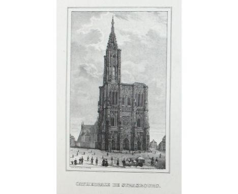 Konvolut: von 9 Graphiken. Ca. 28,8 x 21 bis 29,5 x 42 cm. 18./19. Jhdt.  Darunter: Vue du Golfe et Port de St. Florent dans 