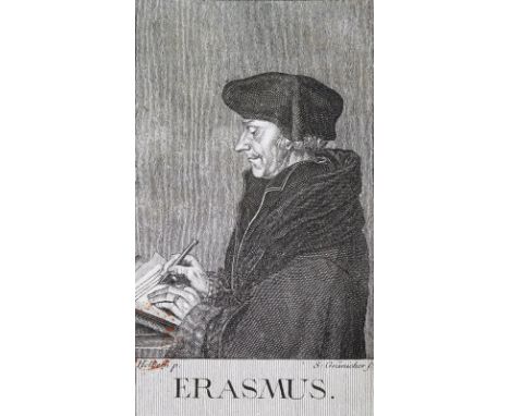 Erasmus von Rotterdam,D.: Morias Egkomion, sive stultitiae laus... declamatio. Cum commentariis G. Listrii... Basel, Thurneys
