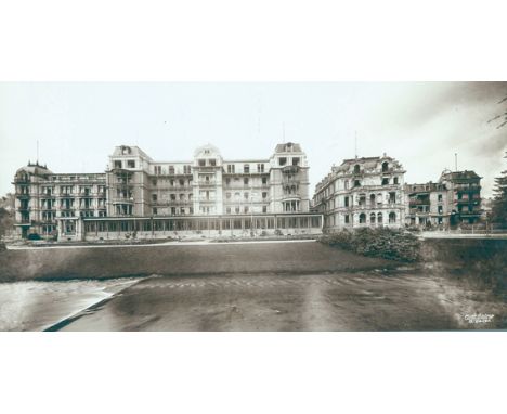 Salzer, Gustav: (Baden-Baden 1854-1910). Sammlung von 111 Photographien mit Ansichten aus Baden-Baden u. Umgebung. Albuminabz