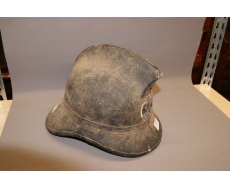 Early 20th Century Fireman's helmet