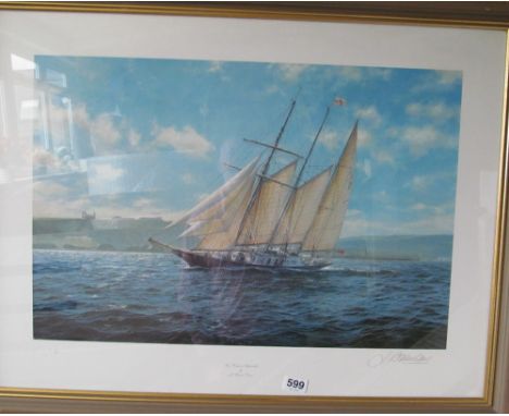 J Steven Davis - a limited edition print Winston Churchill