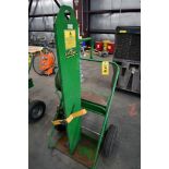 OXY./ ACETYLENE TORCH CART, SAF-T CART, w/ gauges