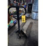 PALLET JACK, ULINE, 5,000 lb. cap.