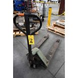 PALLET JACK, ULINE, 5,000 lb. cap.