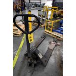PALLET JACK, ULINE, 5,000 lb. cap.