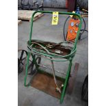 OXY./ ACETYLENE TORCH CART, w/ gauges