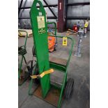 OXY./ ACETYLENE TORCH CART, SAF-T CART, w/ gauges