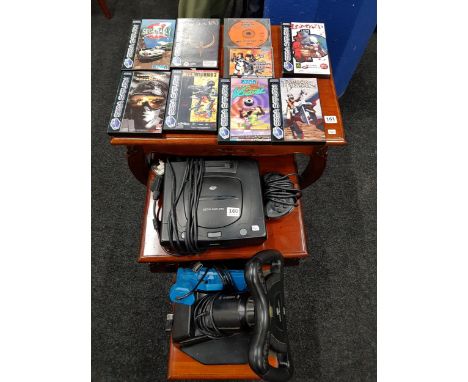 SEGA SATURN CONSOLE, GAMES AND ACCESSORIES 