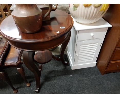 LAMP TABLE &amp; BEDSIDE LOCKER 