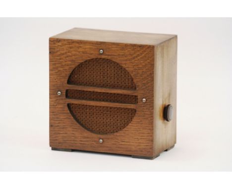 An Art Deco style radio speaker, 20cm 