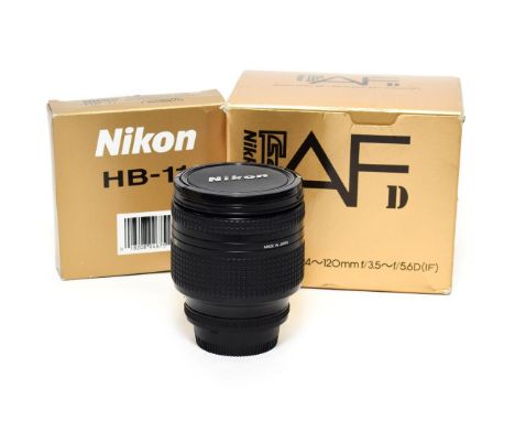 Nikon Nikkon AF f3.5-5.6 24-120mm Lens and lens hood (both boxed) (2)