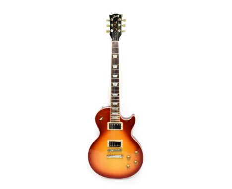 Gibson Les Paul Traditional Electric Guitar (2017) no.170051206, rosewood fingerboard with mother of pearl decorative inlay, 