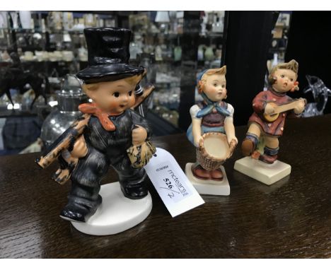 LOT OF HUMMEL CHILD FIGURES, including Brother, 15cm high, Happiness and five others (7)