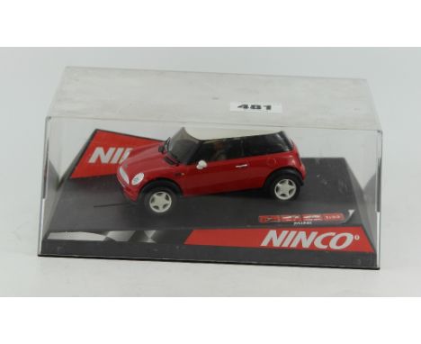 Die Cast model of a mini cooper 