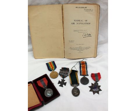 Two World War I medals including The British War Medal, The Victory Medal  issued to 46886 Pte J. J. Gwilliam Welsh R. a Geor