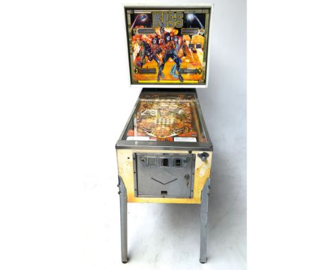 Very nice Bally Kiss pinball machine from 1979. Tested and fully working. Notable Features: Flippers (2), Pop bumpers (4), Sl