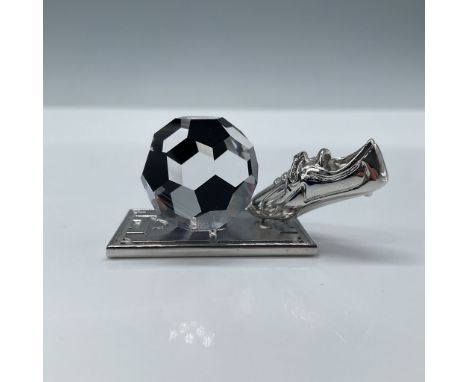 Part of the Sports and Trophies group. Swarovski etched backstamp. This item has its original box. Box measures: 3.5''L x 2.5