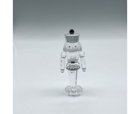 Part of the Exquisite Accents group, figure is made of clear faceted crystal with satin crystal face, hair and beard looking 