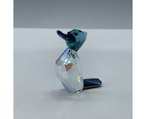 Limited edition. Features Ziggy Woodpecker with a jet metallic blue crystal beak and a light Azore Aurora Borealis facetted c